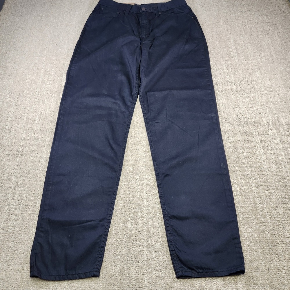 Levis Jeans Women 30x30 High Waisted Mom Jean Relaxed Tapered Leg Black NEW